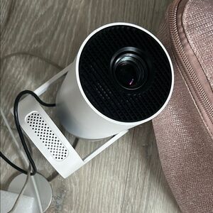 White Projector with Stand